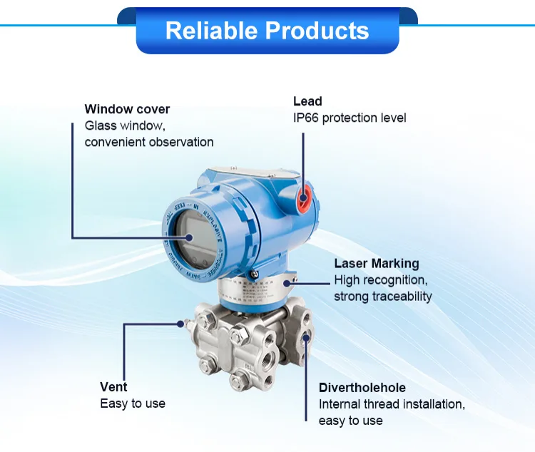 AZIC800-3051DP Differential Pressure Sensor