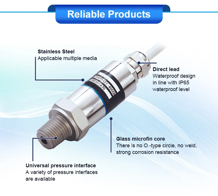AZIC800-214 Intrinsically Safe ATEX Pressure Sensor AZIC800-214 Intrinsically Safe ATEX Pressure Sensor