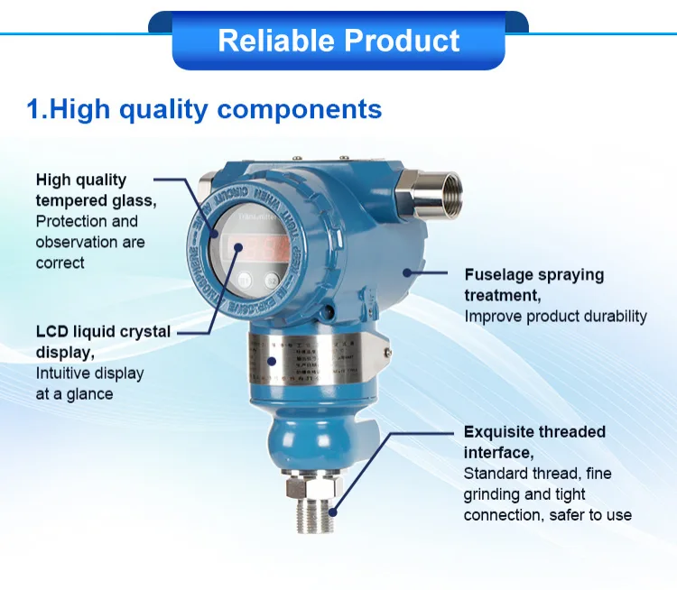 AZIC800-225 explosion-proof high accuracy pressure transducer AZIC800-225 explosion-proof high accuracy pressure transducer
