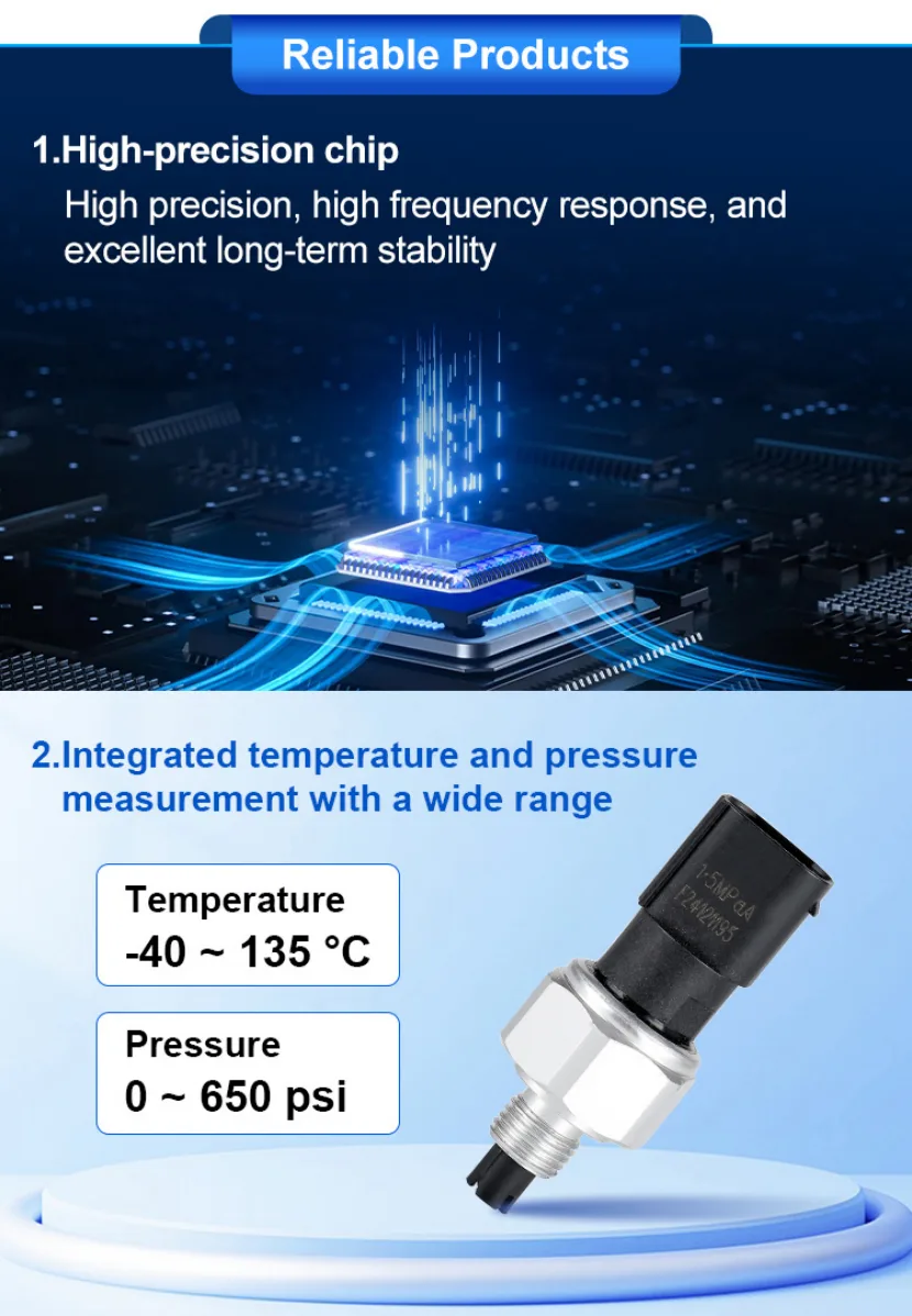 AZIC800-1701 Automobile Air Conditioner Temperature and Pressure Integrated Sensor