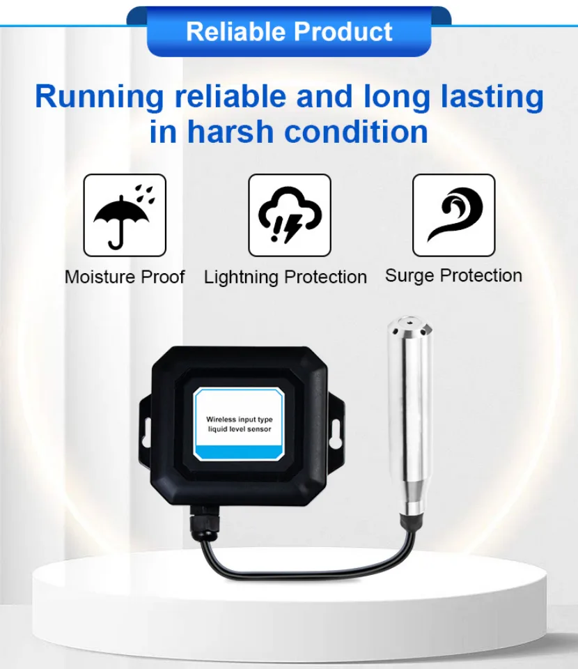 AZIC100-7101 wireless submersible liquid level sensor AZIC100-7101 wireless submersible liquid level sensor