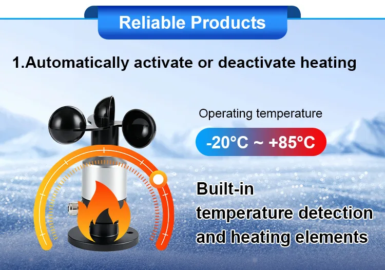 AZIC200-301A Low-Temperature WindSpeed Sensor AZIC200-301A Low-Temperature WindSpeed Sensor