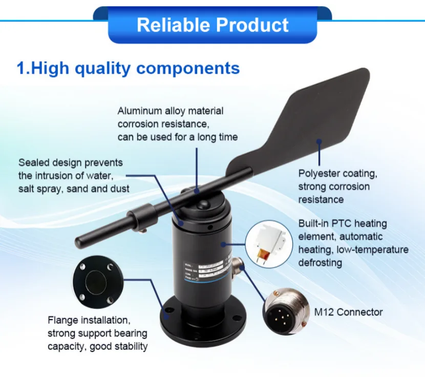AZIC200-202A Auto Heating wind direction sensor AZIC200-202A Auto Heating wind direction sensor