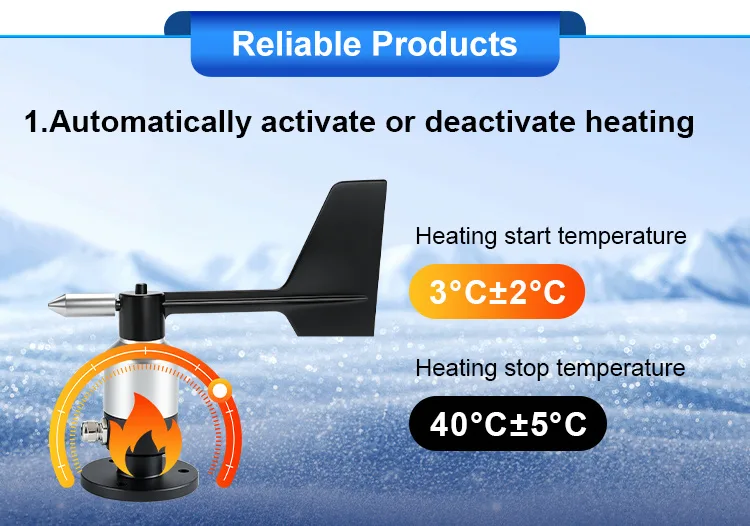 AZIC200-302A Low-Temperature Wind Direction Sensor AZIC200-302A Low-Temperature Wind Direction Sensor