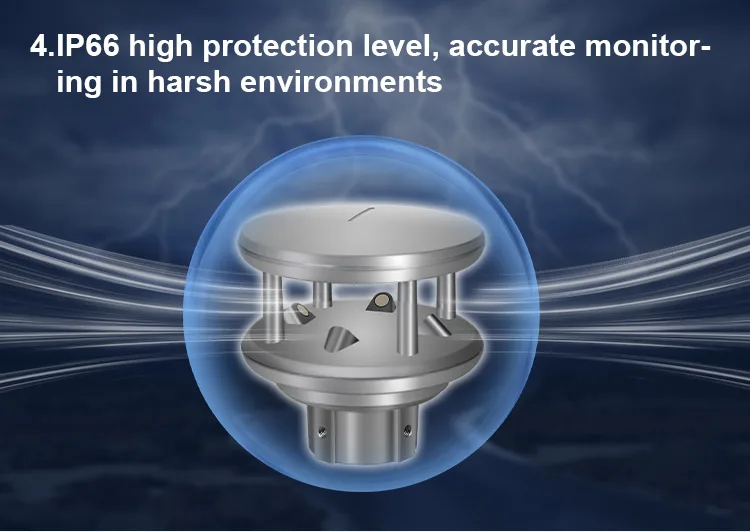 AZIC200-207 Anti-freezing Ultrasonic Anemometer