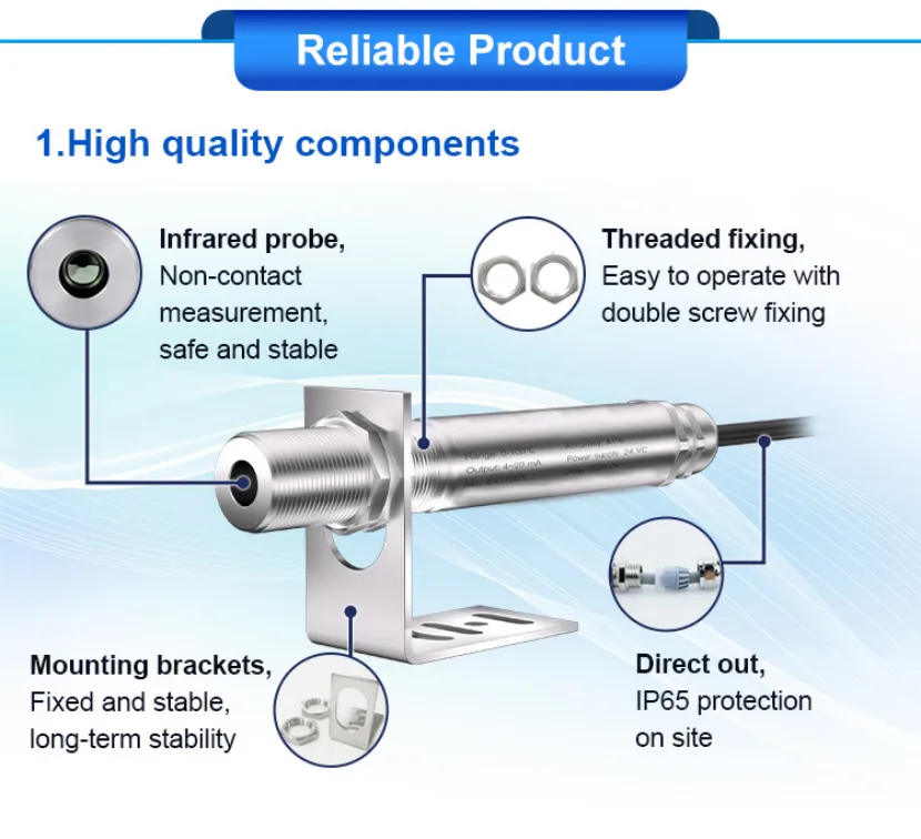 AZIC600-400 High-precision Online Infrared Temperature Sensor