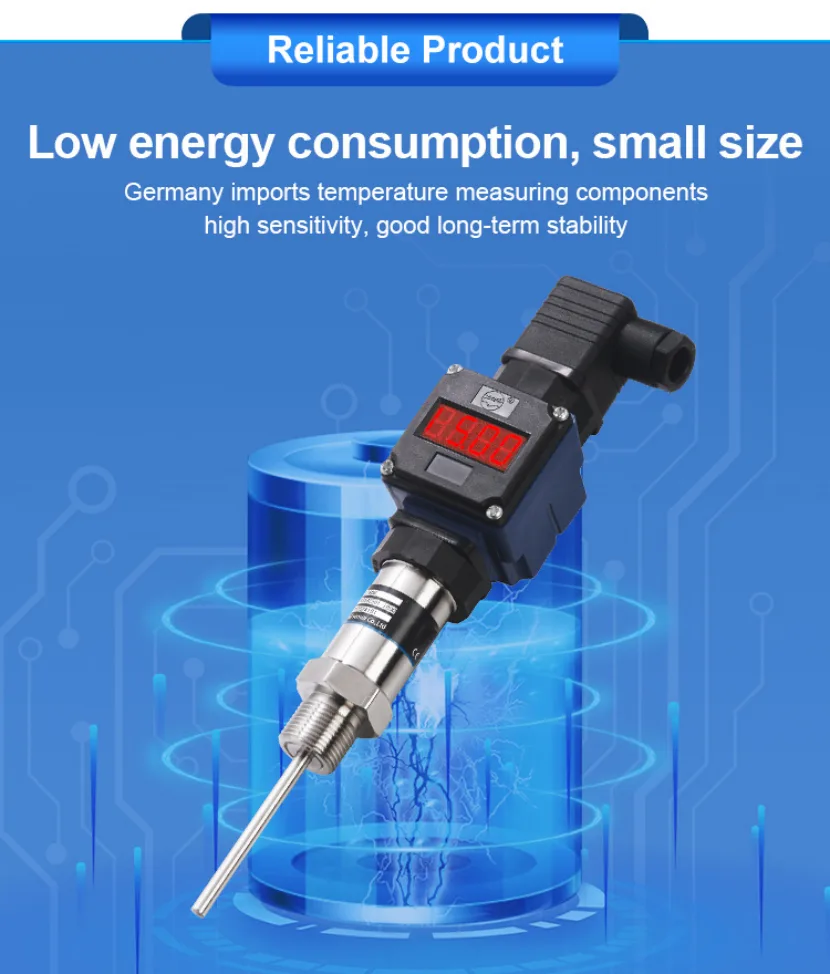 AZIC600-204 2-Wire 4-20mA Digital Display Temperature Transmitter AZIC600-204 2-Wire 4-20mA Digital Display Temperature Transmitter