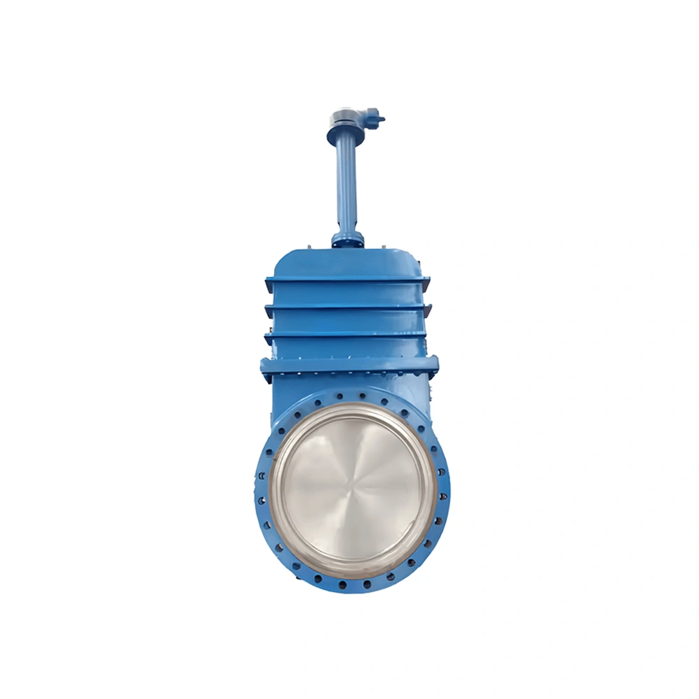 16-inch, 32-inch WCB stainless steel API electric flange knife gate valve - Image 1