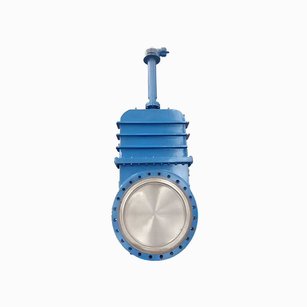 16-inch, 32-inch WCB stainless steel API electric flange knife gate valve - Image 2