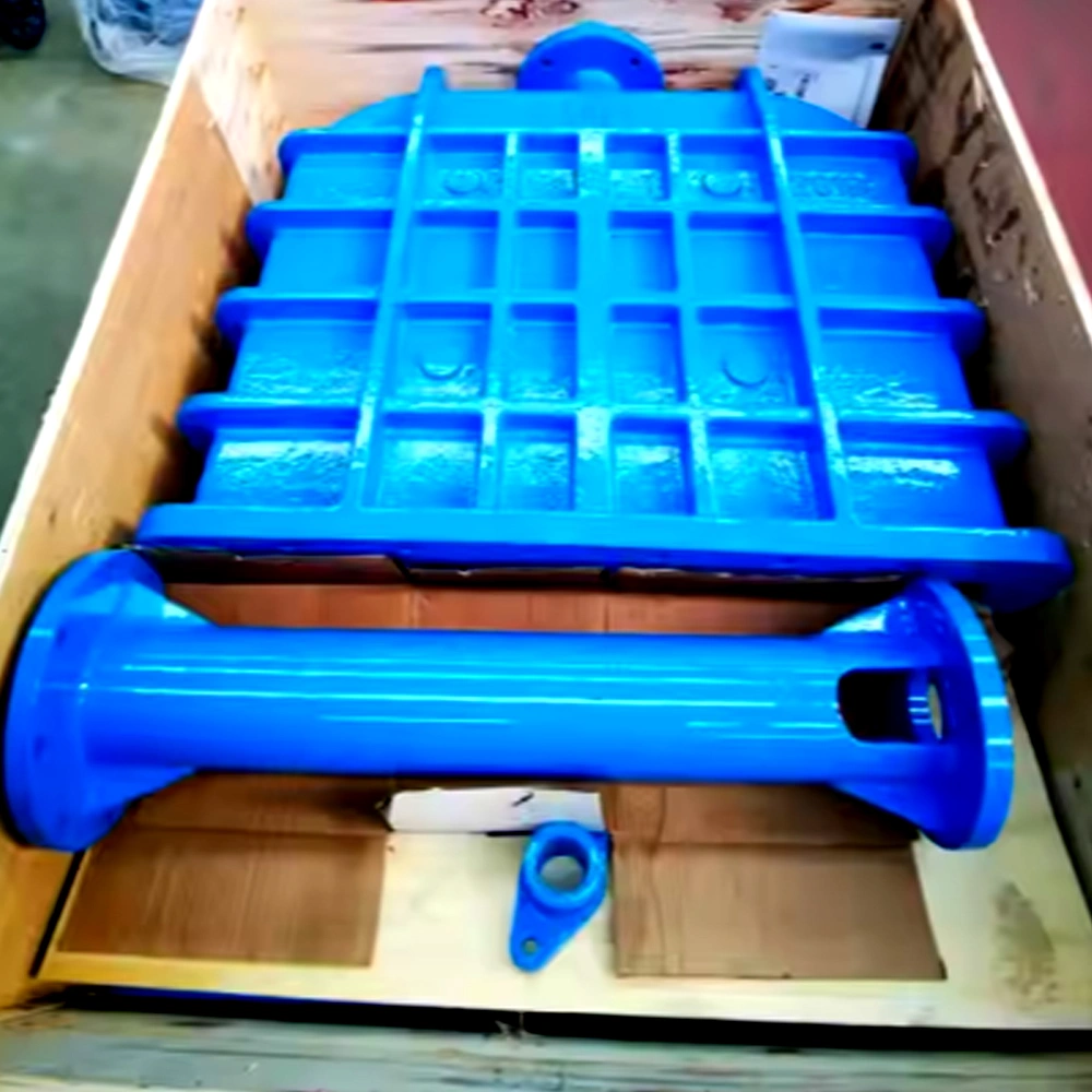16-inch, 32-inch WCB stainless steel API electric flange knife gate valve - Image 3