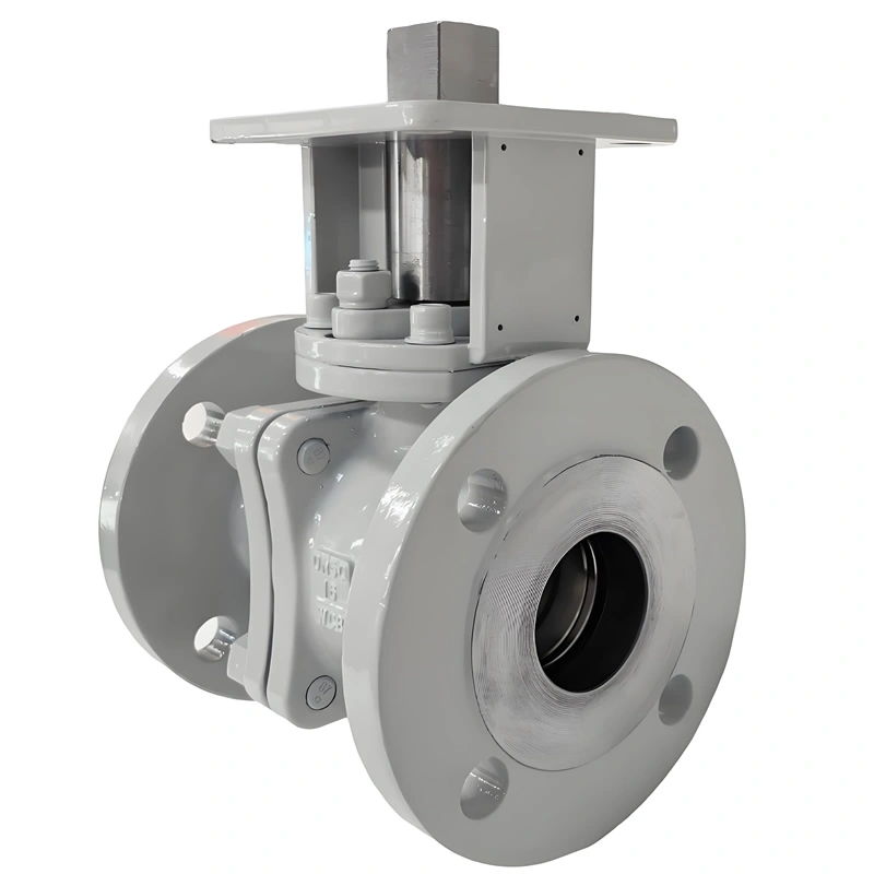 2PC Pn16 DN50 Full Bore Flanged WCB Cast Steel Floating Ball Valve with Manual/Pneumatic/Electric Operation - Image 2