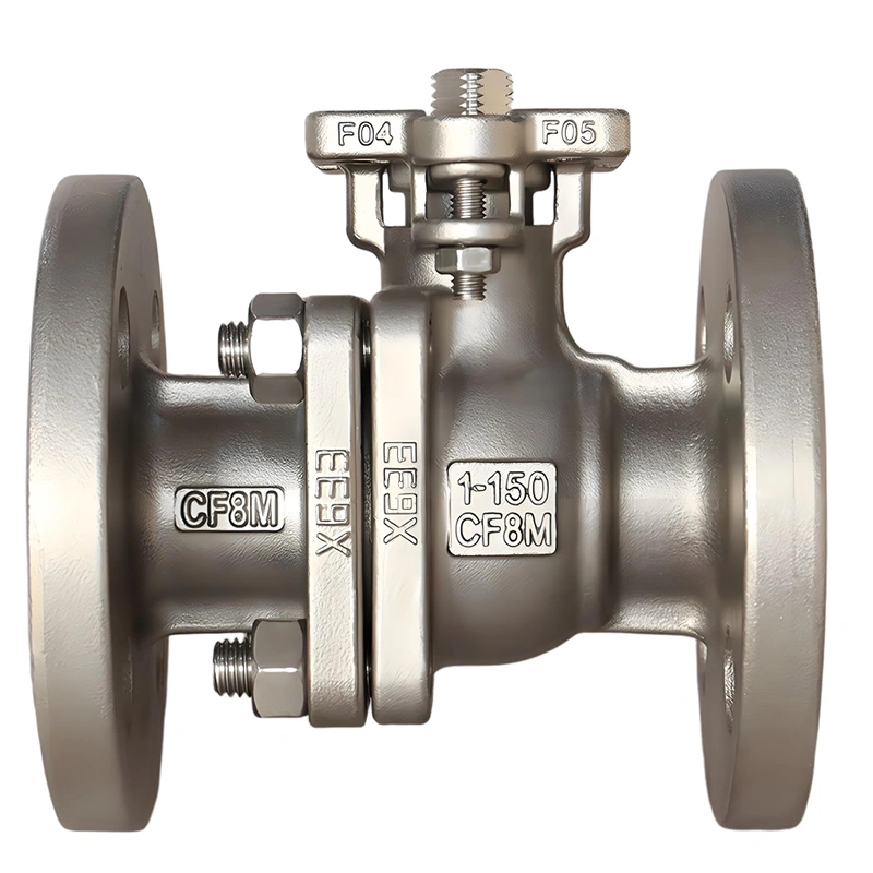 ANSI 150LB Flange Stainless Steel 304 316 CF8M PTFE Seal Floating Ball Valve - Image 5