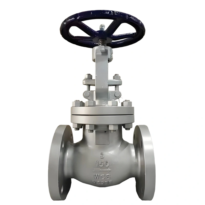 ANSI BS DIN JIS API 150LB 300LB 600LB Manual WCB flanged globe valve - Image 1