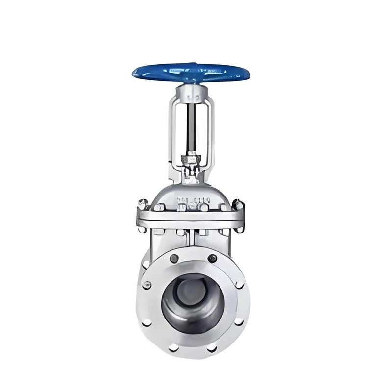 ANSI Class 150 Manual Stainless Steel Gate Valve Cast Steel Rising Stem Flange Gate Valve Resilient Seat Gate Valve - Image 1