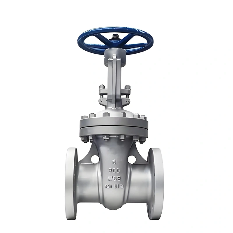 ANSI Class 150 Manual Stainless Steel Gate Valve Cast Steel Rising Stem Flange Gate Valve Resilient Seat Gate Valve - Image 2