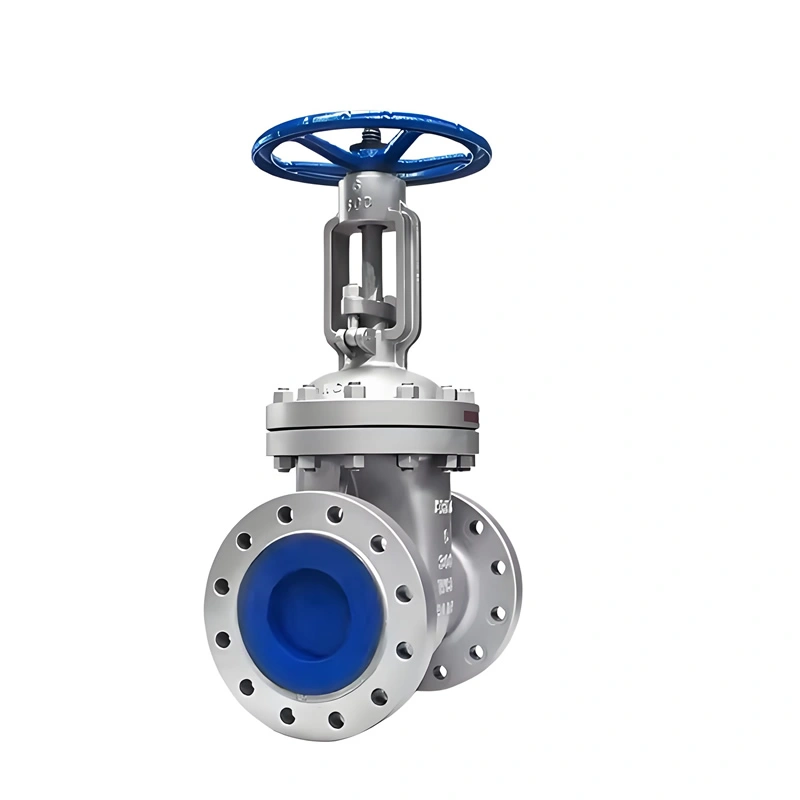 ANSI Class 150 Manual Stainless Steel Gate Valve Cast Steel Rising Stem Flange Gate Valve Resilient Seat Gate Valve - Image 3