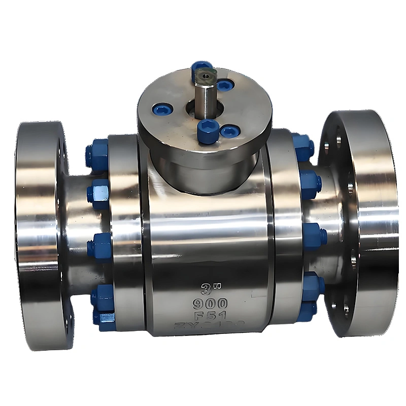 2″~24″ ANSI Class 150~900lb Stainless Steel 2PC Trunnion Mounted Flanged Ball Valve - Image 4