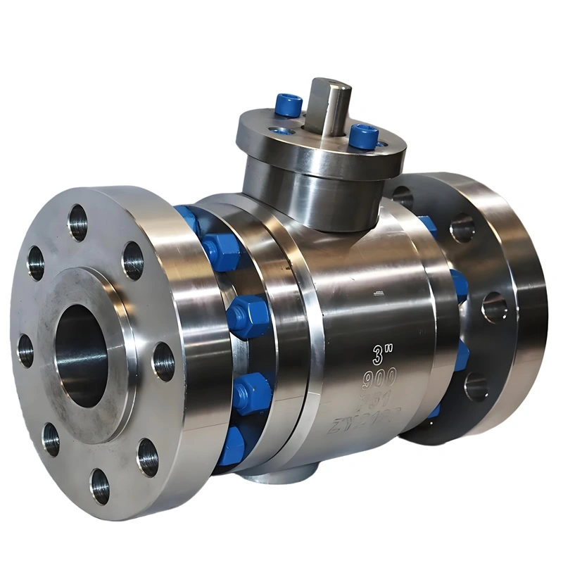 2″~24″ ANSI Class 150~900lb Stainless Steel 2PC Trunnion Mounted Flanged Ball Valve - Image 5