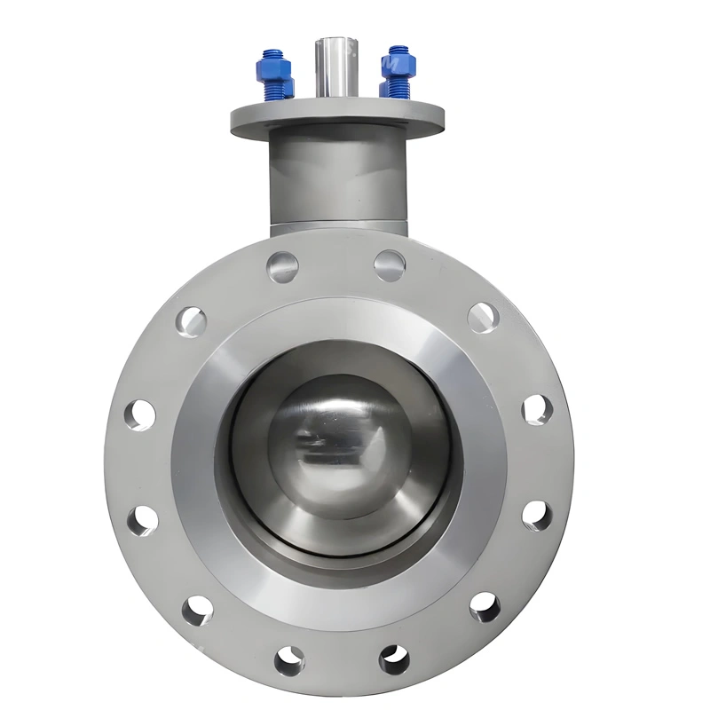 ANSI DN100 Class 300 Carbon Steel Wcb with Top Flange 2PC Trunnion Mounted Ball Valve - Image 2
