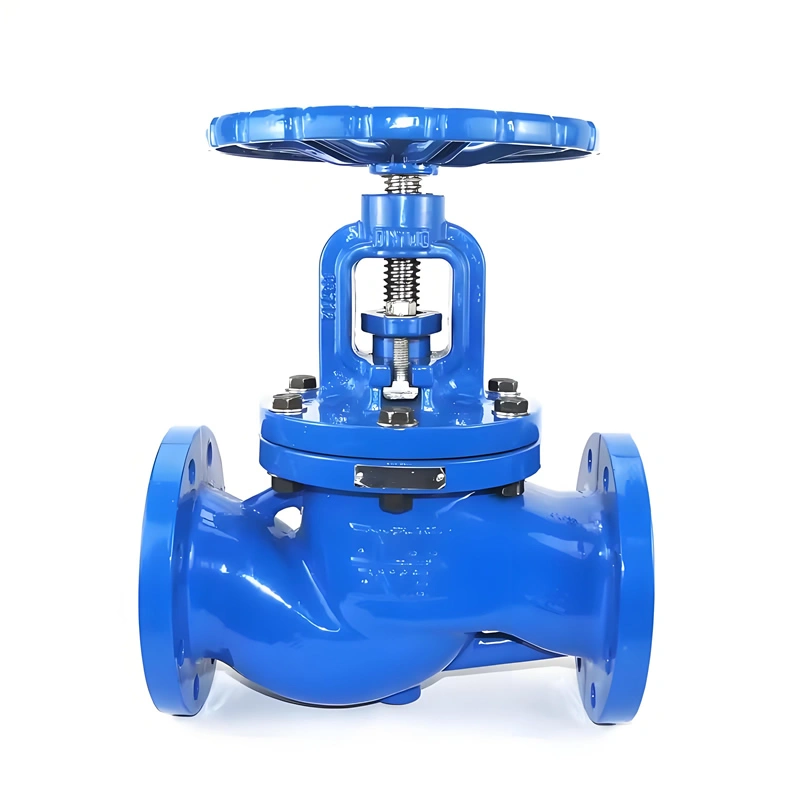 ANSI DN1200 Ductile Iron Manual Flange Type Globe Valve - Image 1