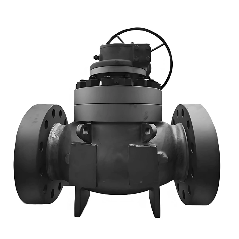 API 6D ASME Cast Steel Flange Top Entry Trunnion Mounted Ball Valve - Image 2