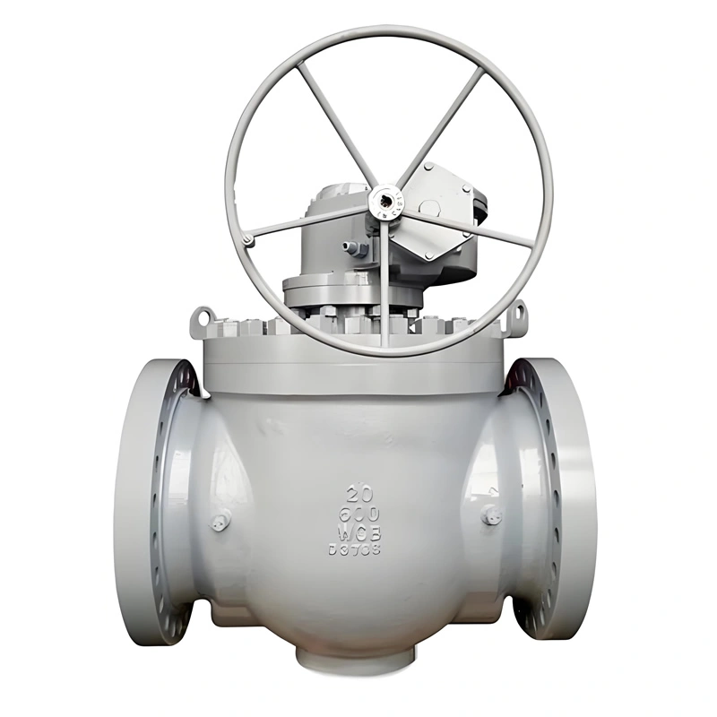 API 6D ASME Cast Steel Flange Top Entry Trunnion Mounted Ball Valve - Image 3