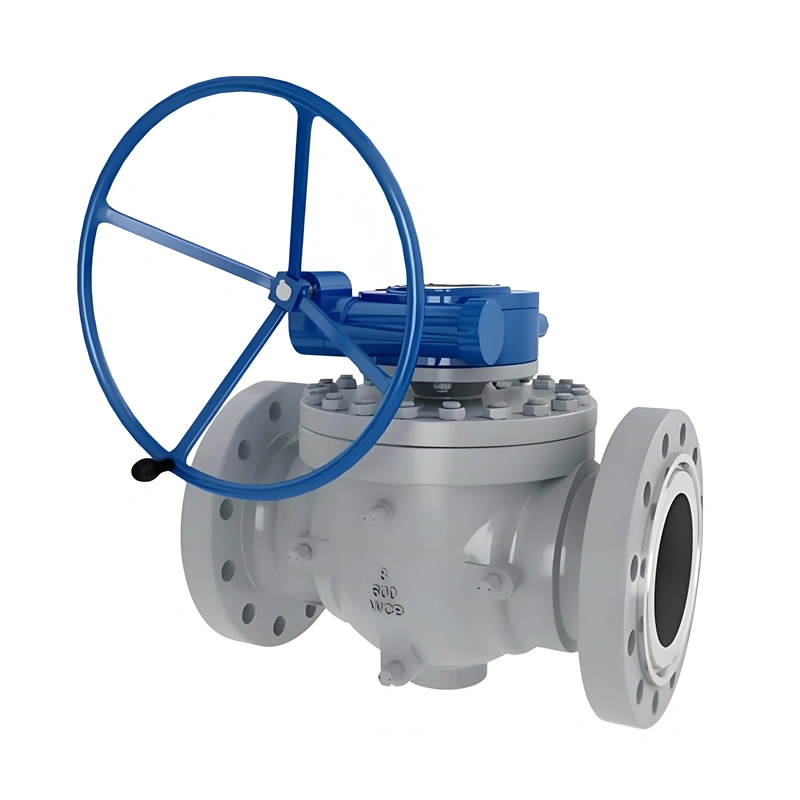 API 6D ASME Cast Steel Flange Top Entry Trunnion Mounted Ball Valve - Image 5