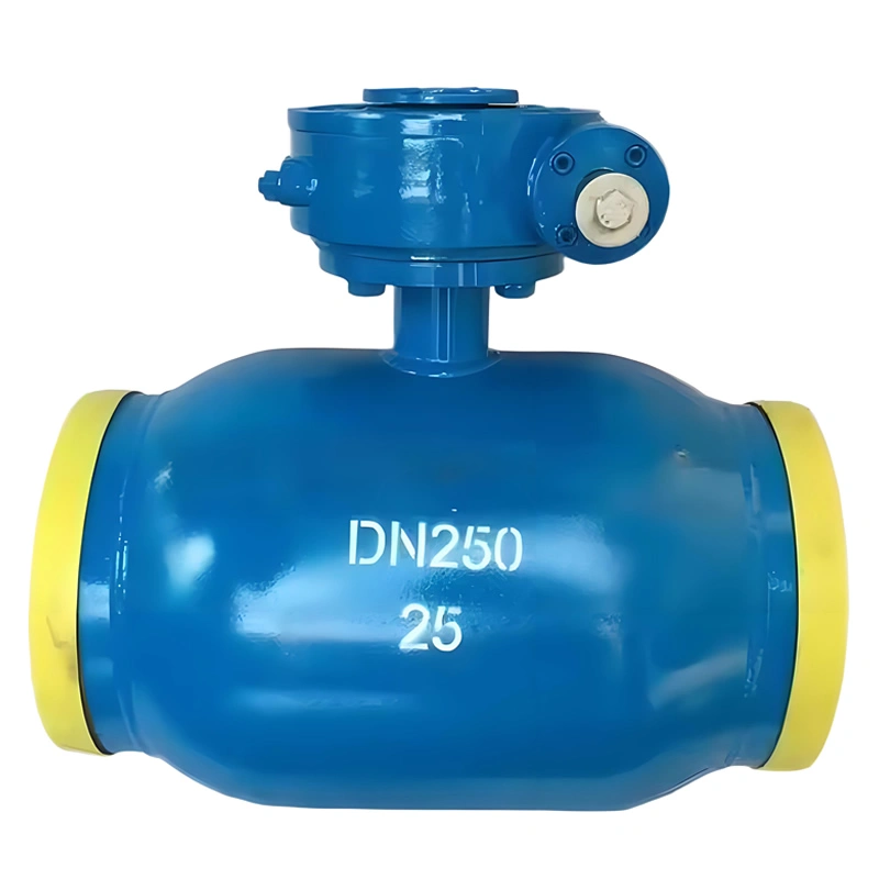 API 6D Gear-Operated Fully Welded Trunnion-Mounted Ball Valve - Image 2