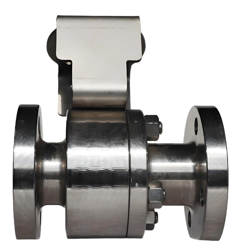API DN25 PN40 F304 Raised Face Flange Bare Stem Floating Ball Valve - Image 3