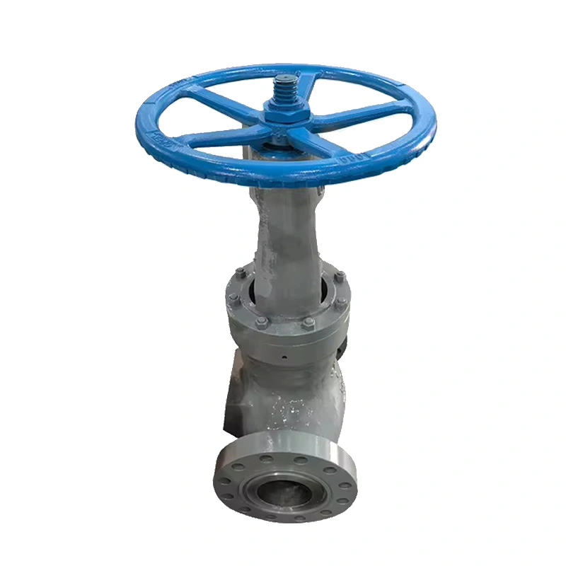 API600 High-Pressure Self Sealing Gate Valve Cast Steel A216 WCB Alloy Steel A217 WC6 WC9 Power Station Flange Gate Valve - Image 1