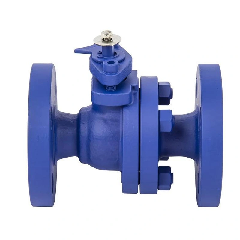API608 2″ 100LB WCB Manual PTFE/PFA/FEP Lined Stainless Steel Floating Ball Valve - Image 1