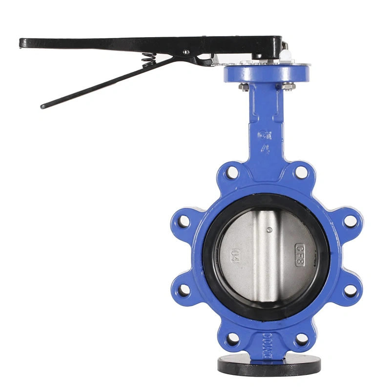API609 Ductile Iron High Pressure Operated Full Lug Style Wafer Butterfly Valve - Image 1