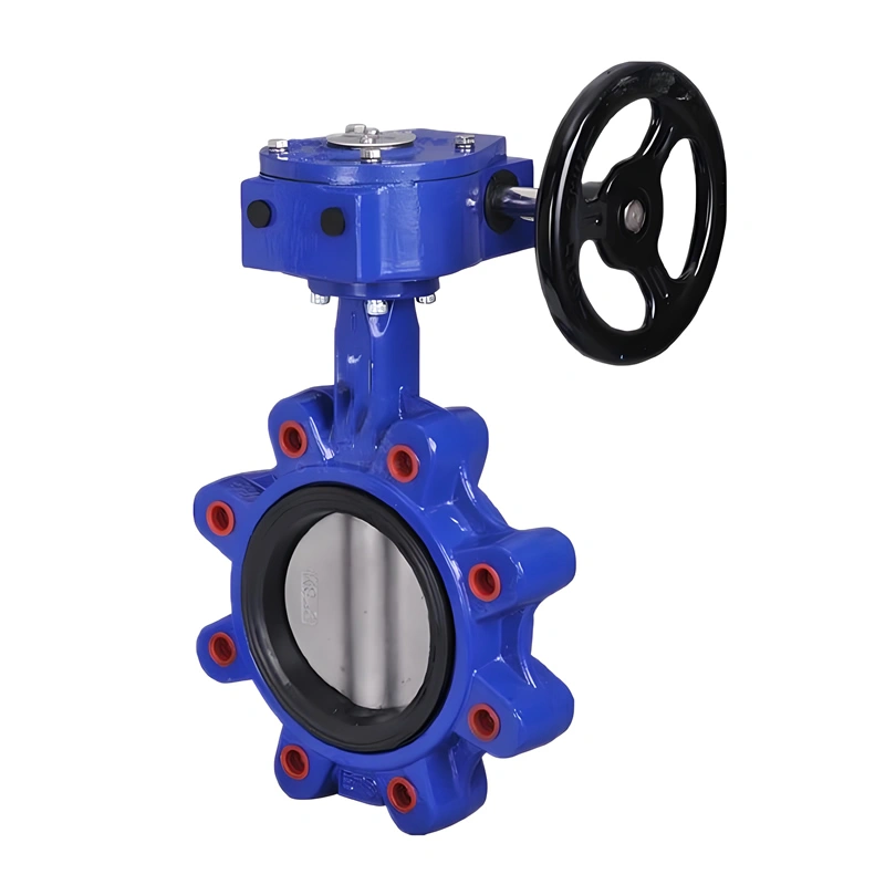 API609 Ductile Iron High Pressure Operated Full Lug Style Wafer Butterfly Valve - Image 2