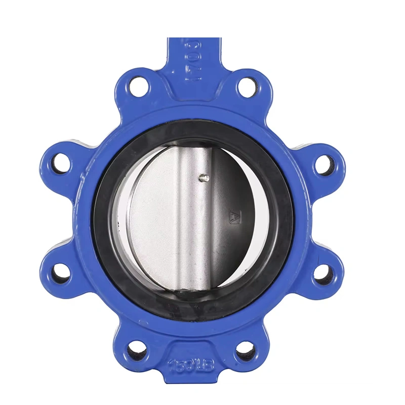 High Performance API609 Manual EPDM Seat 304 Stainless Steel Lug Type Cast Iron Concentric butterfly Valve - Image 2