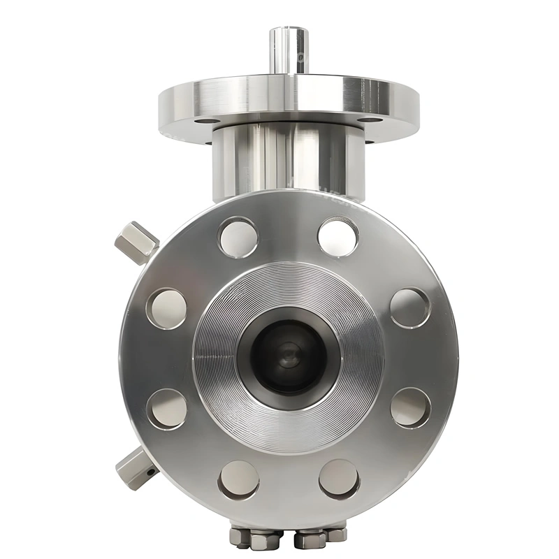 API6D 2PC DN100 600LB Forging Stainless Steel F316L Flange Steel Peek Trunnion Ball Valve - Image 4