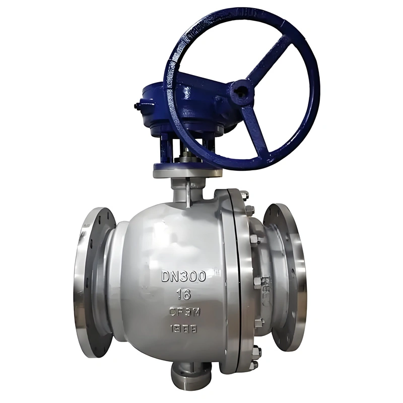 API6D 600LB Trunnion Mounted Ball Valve Fixed Ball WCB Material 600LB API6D Ball Valve - Image 3