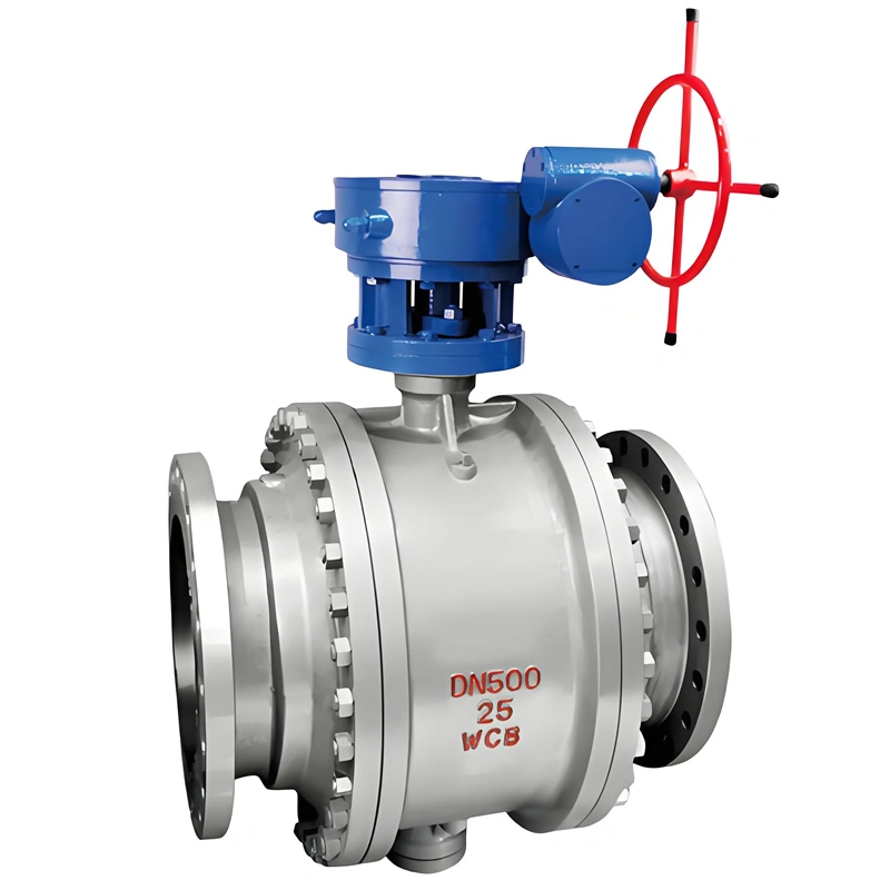 API6D 600LB Trunnion Mounted Ball Valve Fixed Ball WCB Material 600LB API6D Ball Valve - Image 4