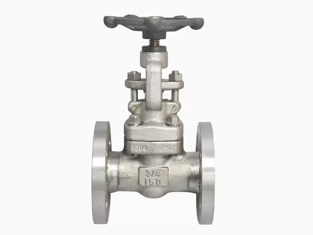 API6D DN20 DN50 150LB Flange ASTM A105 Forged Steel Gate Valve - Image 3