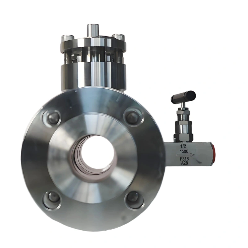 API6D DN50 SS316L DBB 150LB Double Block and Bleed Ball Valve - Image 1