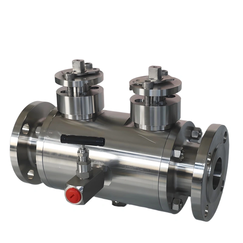 API6D DN50 SS316L DBB 150LB Double Block and Bleed Ball Valve - Image 5