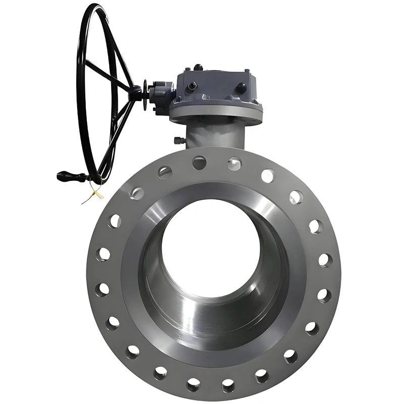 API6d 16inch Class 300 Cast Steel Wcb/Wcc/Lcc Gear Flanged Trunnion Ball Valve - Image 1