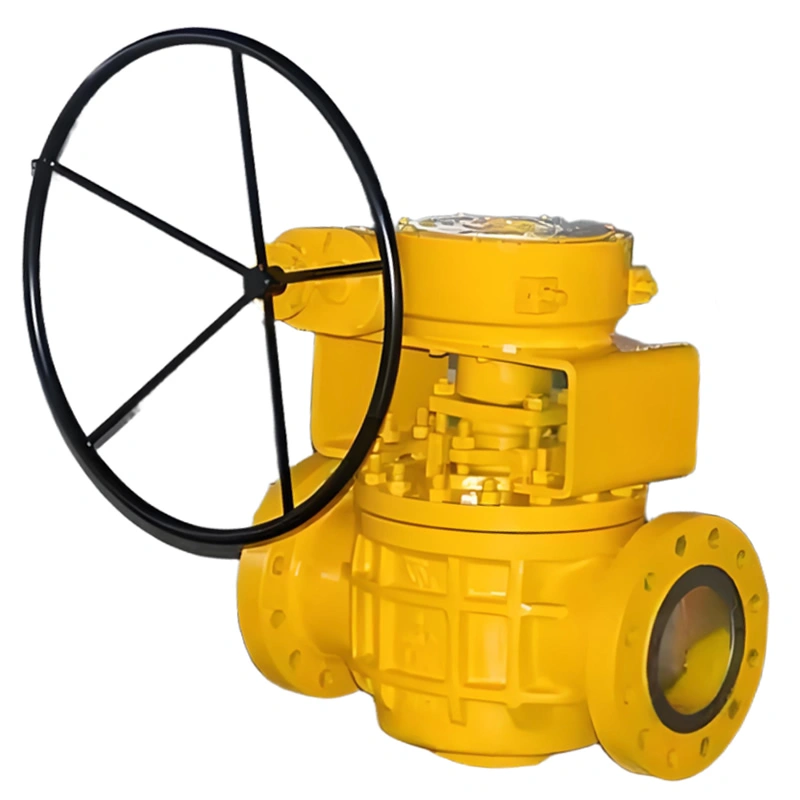 ASME Pressure Balanced Inverted Hard Seal Manual Plug Valve - Image 1