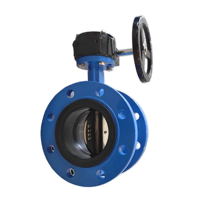 C504 Concentric Butterfly Valve Flanged EPDM SeatButterfly Valve - Image 1