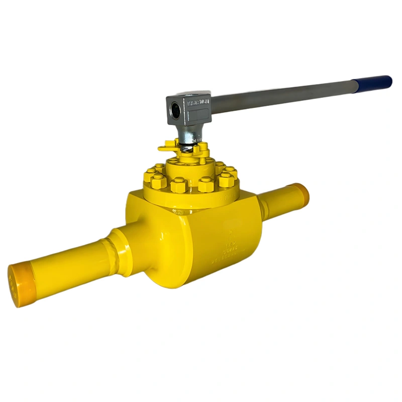 CE F316 Top-Entry Butt-Weld Trunnion Mounted Cryogenic Ball Valve