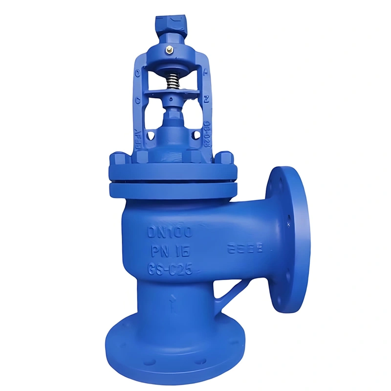 DN15~DN350 PN16~PN40 Cast Steel Angle Type Bellow Seal Globe Valve - Image 1
