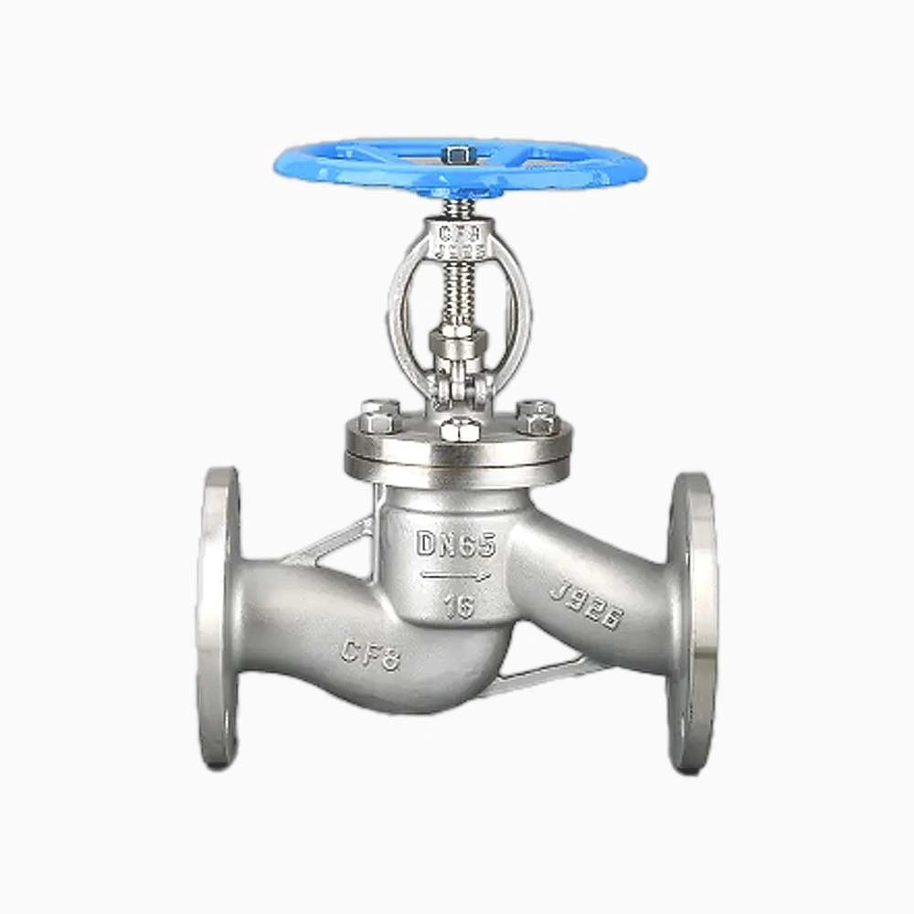Cast Steel CF8 DN80 PN16 RF Flange Globe Valve - Image 4