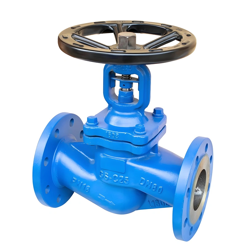 DN15 DN400 PN16 PN64 DIN GS C25 Bellow Seal Globe Valve - Image 3