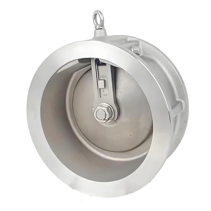 DN100 PN16 Cast Steel Wafer Type Single Disc Swing Check Valve - Image 4