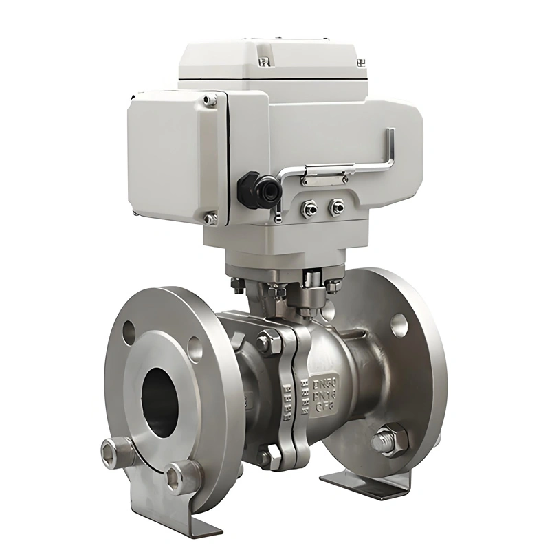 DN100 PN16 Stainless Steel High-Temp Metal Seal Flange Floating Ball Valve - Image 4