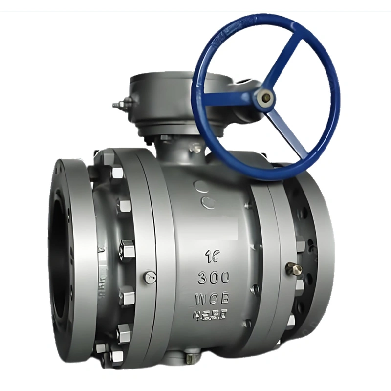 DN100 PN40 Side-Entry Metal-to-Metal Trunnion Ball Valve - Image 2